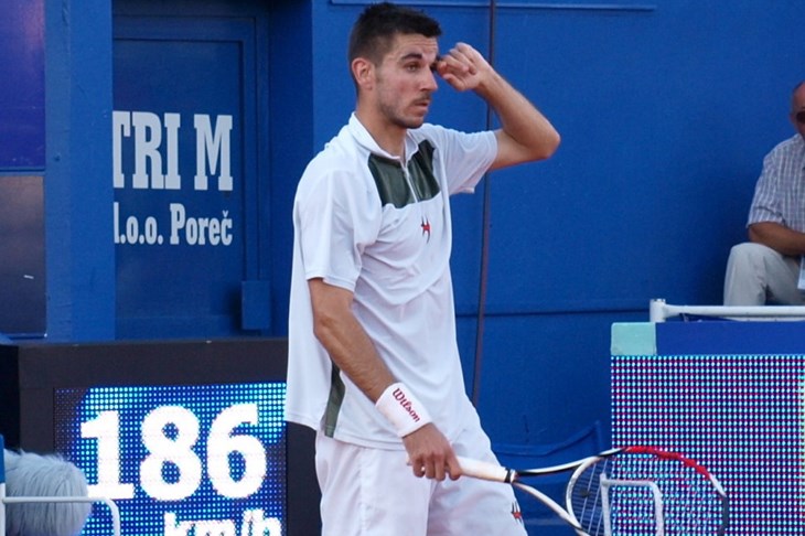 Karanušić predao kod 0:2