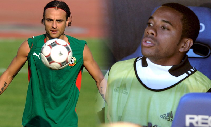 Berbatov i Robinho u dvije boje Manchestera