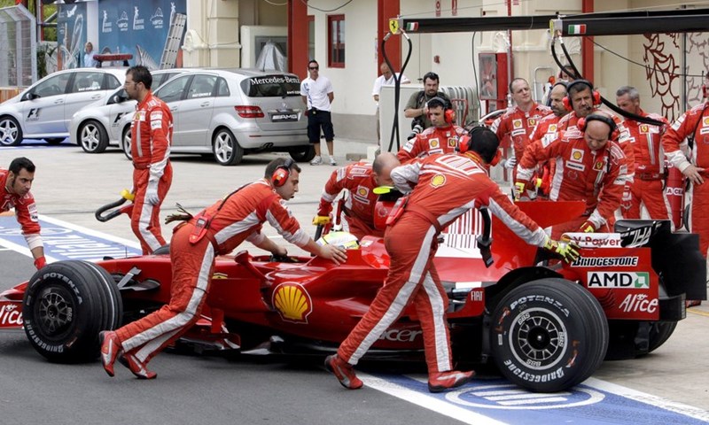 Ferrarijima prvi trening