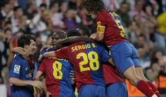 Real u Sevillu, Barca na Montjuic