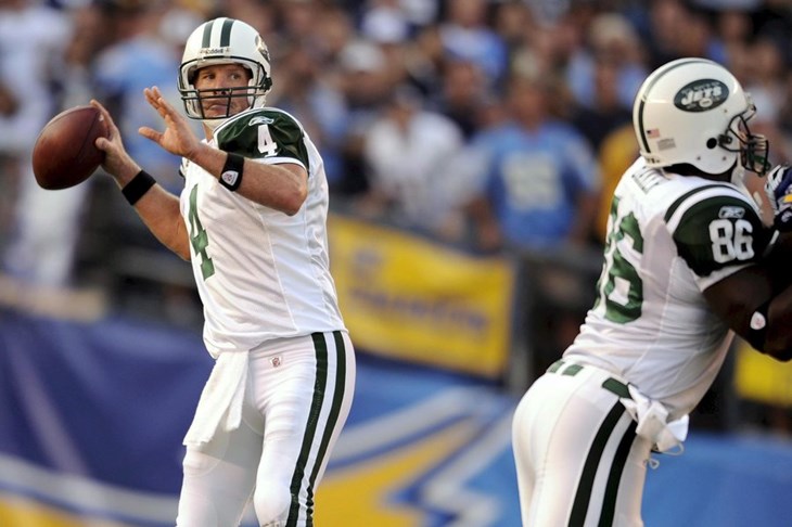 Cowboysi posrnuli, Favre zablistao
