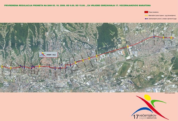 U nedjelju 17. Večernjakov Zagreb maraton