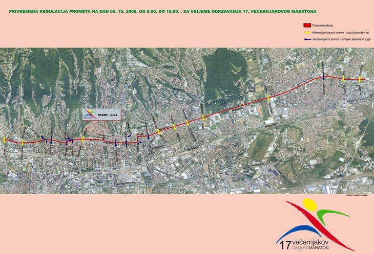 U nedjelju 17. Večernjakov Zagreb maraton