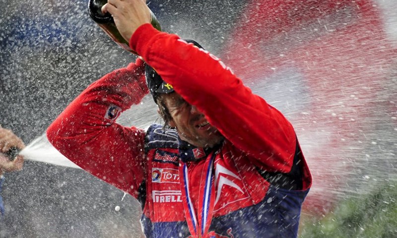 Loeb u bolidu Red Bulla
