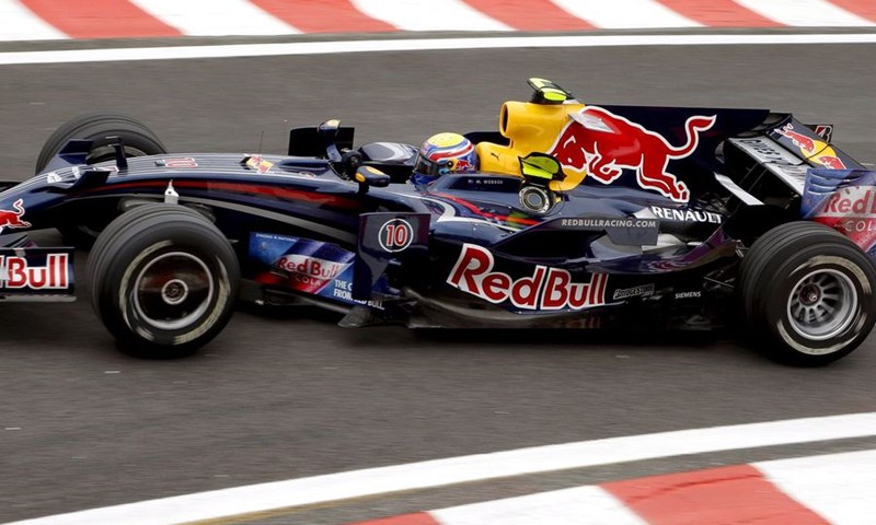 As Formule 1 stradao na biciklu