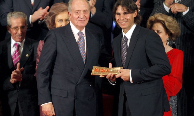 Nadal sportaš Europe u 2008.