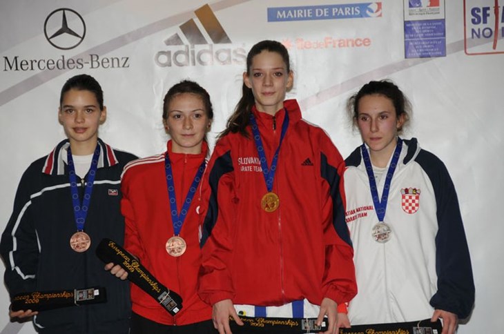 Zlato i bronca za naše juniorke