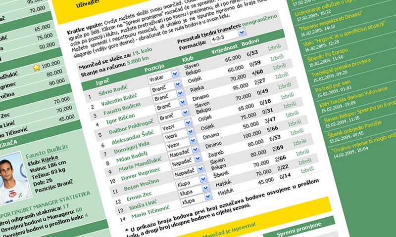 Počinje novi Sportnet Manager!