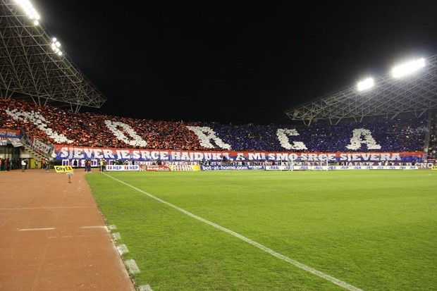 Hajduk bez gledatelja i 200.000 kuna