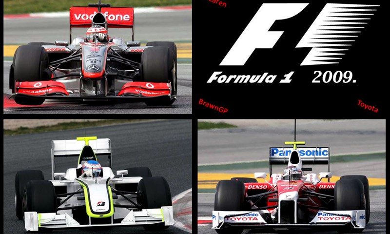 McLaren nizbrdo, BrawnGP uzbrdo