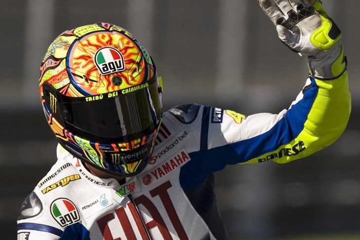 Rossi dominirao prvi dan