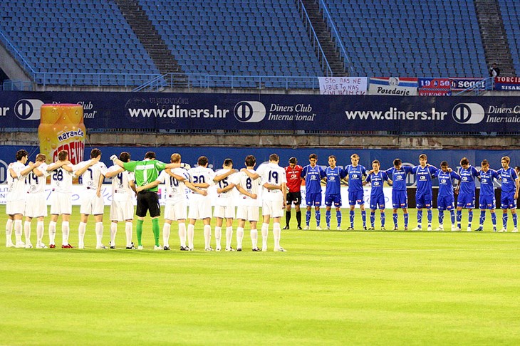 Dinamova šetnja, Štimac pred Poljudom