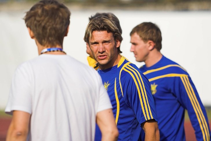 Andrij Ševčenko priključen stožeru ukrajinske reprezentacije
