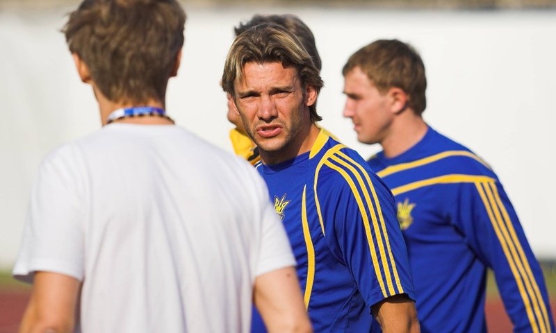 Andrij Ševčenko priključen stožeru ukrajinske reprezentacije