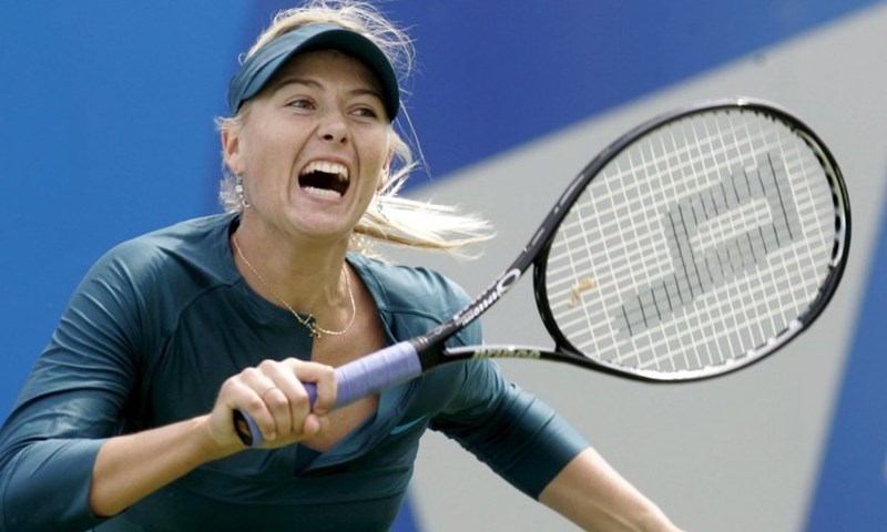 Šarapova se zagrijava za Wimbledon