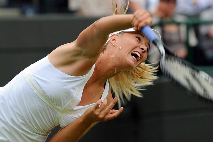 Šarapova "kašljucala", ali dobila u dva seta