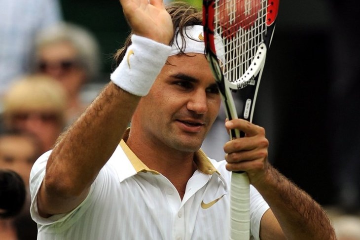 Federer u lovu na šesti