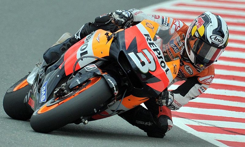 Pedrosi prvi trening, Lorenzo peti