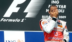 Hamilton se raduje Schumacheru
