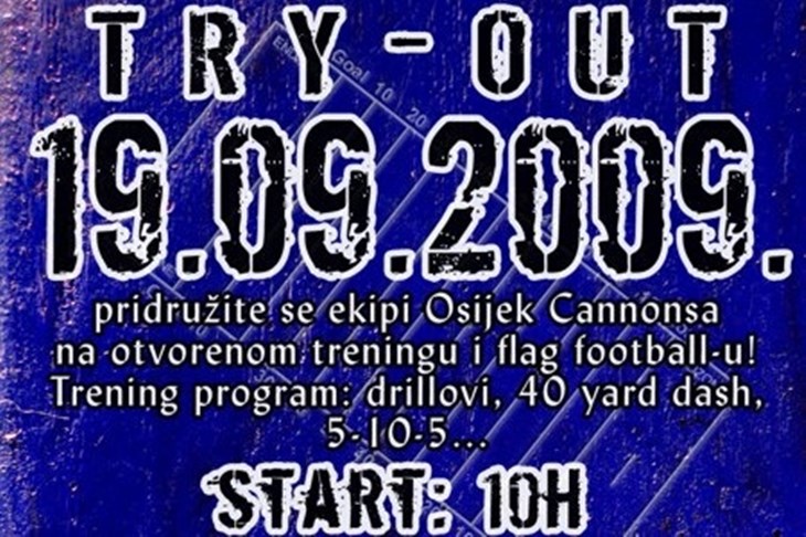 Osijek Cannons try-out