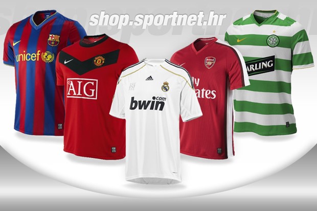 Najveći klubovi u Sportnetovom shopu!