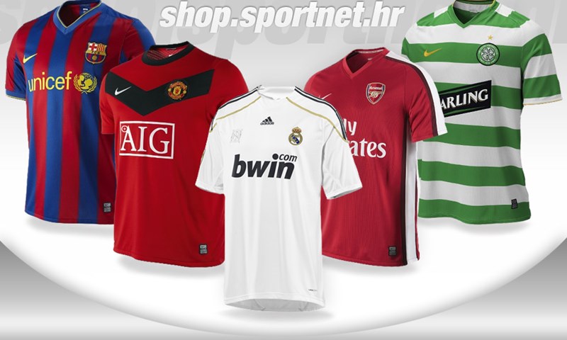 Najveći klubovi u Sportnetovom shopu!
