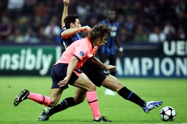 Carles Puyol na meti Arsenala