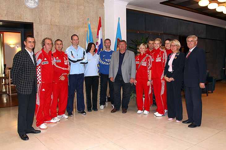 Rukometašice primio riječki gradonačelnik