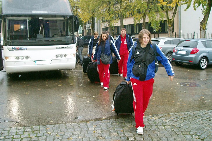 Rukometašice stigle u Litvu