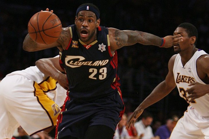 Cavsi darivani u Los Angelesu