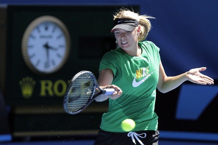 Šok Šarapovoj, Belgijke briljantno