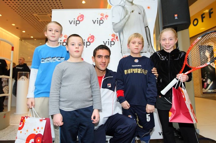 Marin Čilić igrao virtualni tenis