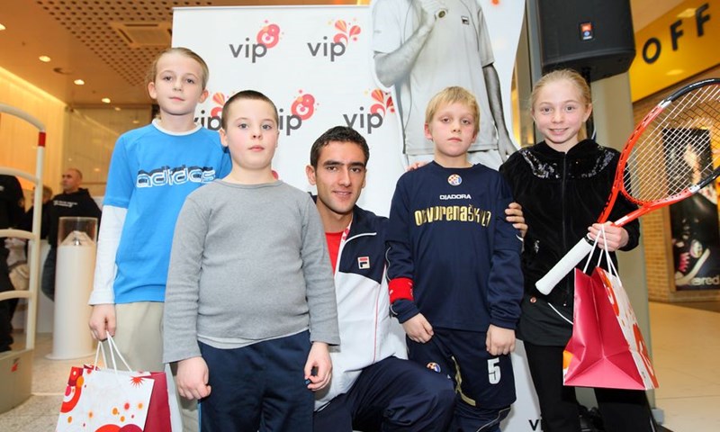 Marin Čilić igrao virtualni tenis