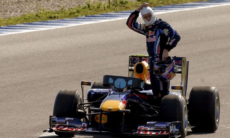 Webber se najbolje snašao po suhom