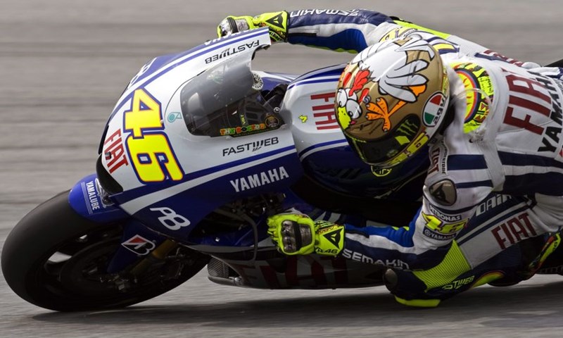 Rossi ispod lanjskog polea