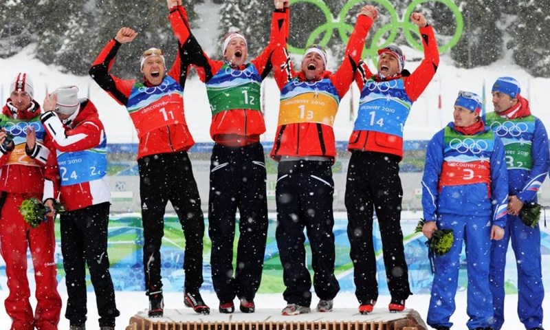 Šesto olimpijsko zlato Björndalena