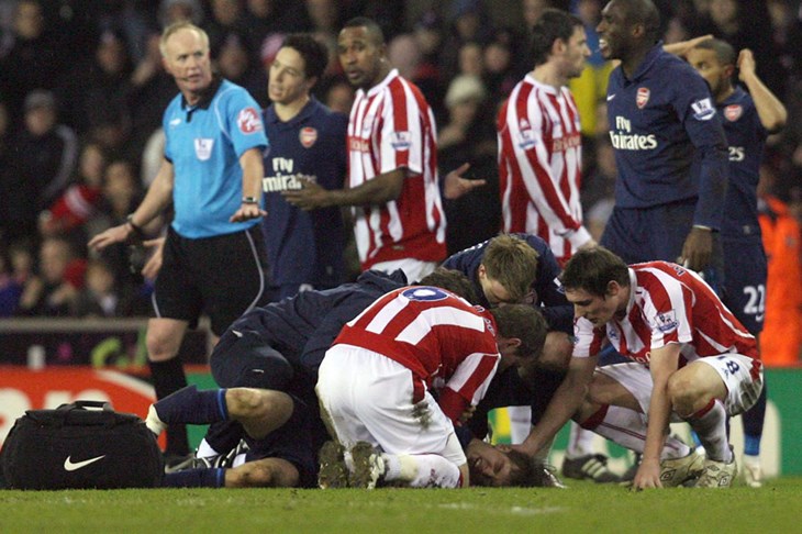 Video: Strašna ozljeda Ramseyja na Britanniji