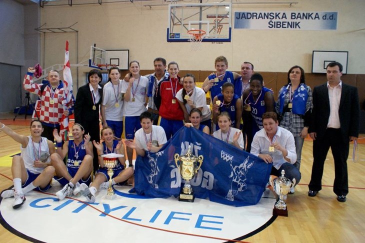 Košarkašice Gospića uzele dvostruku krunu, u finalu prvenstva pale Šibenčanke