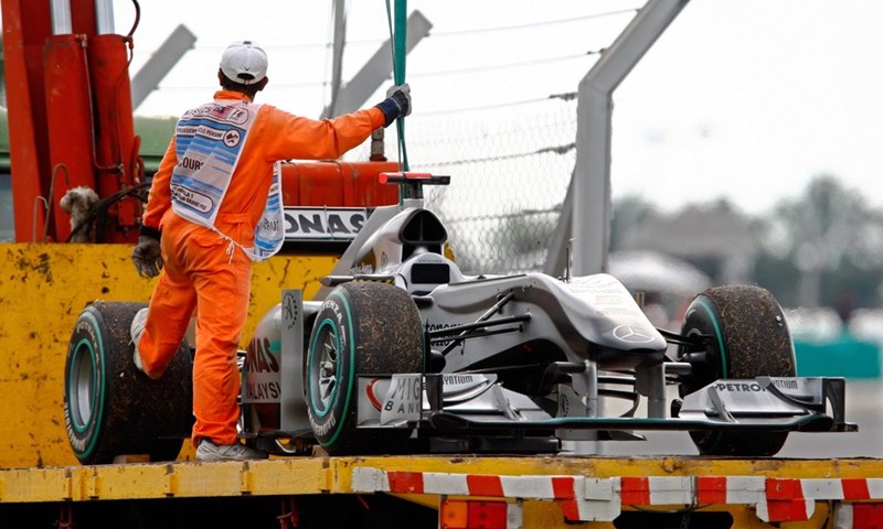 Schumacher: "Vrlo neobičan problem"