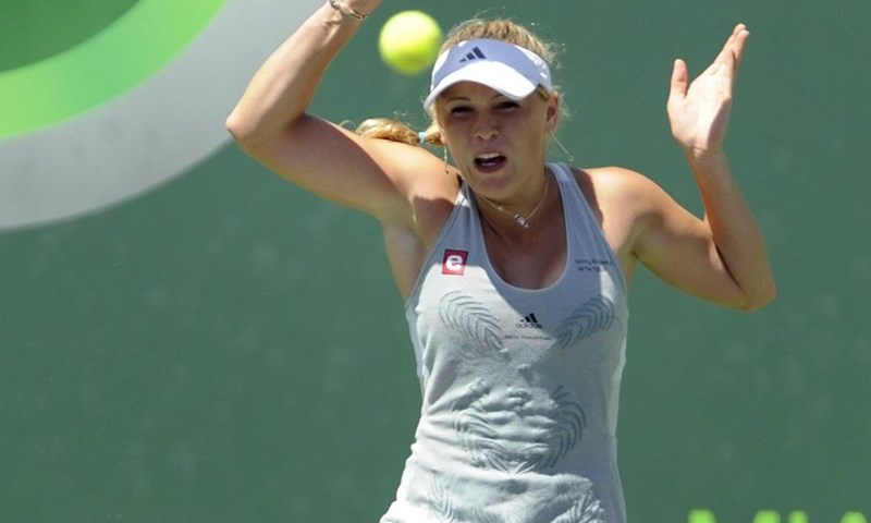 Wozniacki propustila Ruskinju