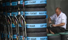 Trojac u borbi za gume