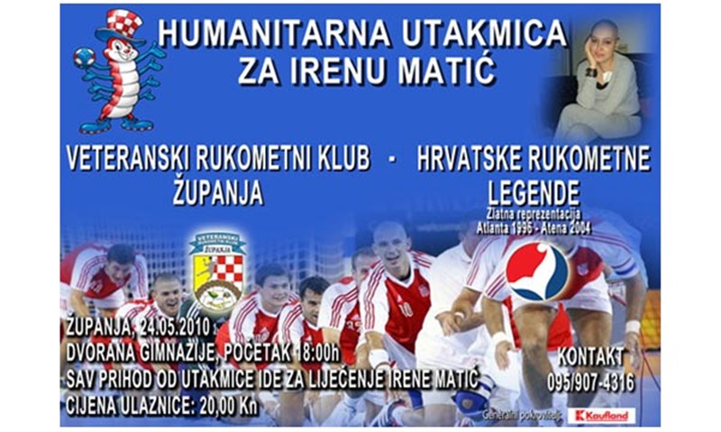 Rukometne legende za Irenu Matić