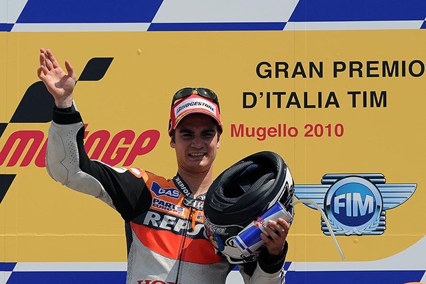 Pedrosa slavio u Italiji