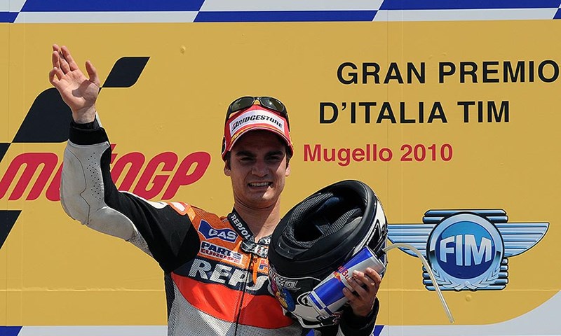 Pedrosa slavio u Italiji