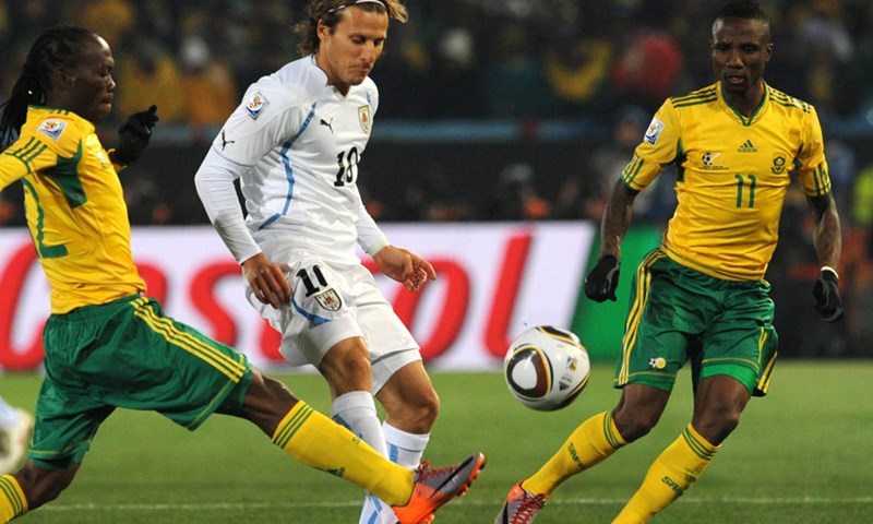 Video: Forlan dvaput za slavlje Urugvaja
