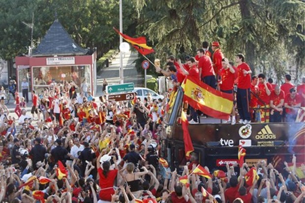 Video: Španjolska dočekala prvake svijeta
