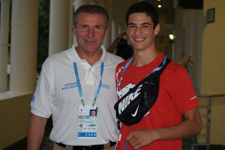 Sergej Bubka čestitao rođendan Ivanu Horvatu