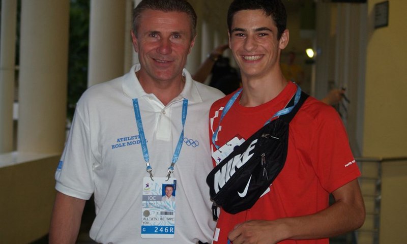 Sergej Bubka čestitao rođendan Ivanu Horvatu