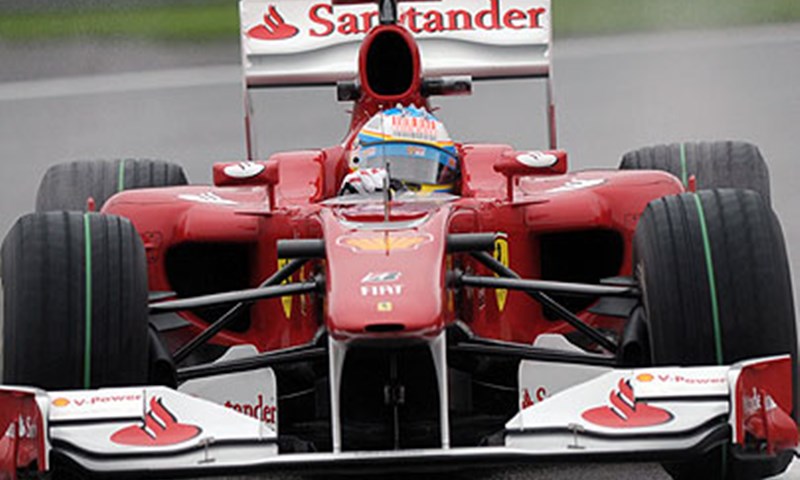Alonso i po kiši i po suhom
