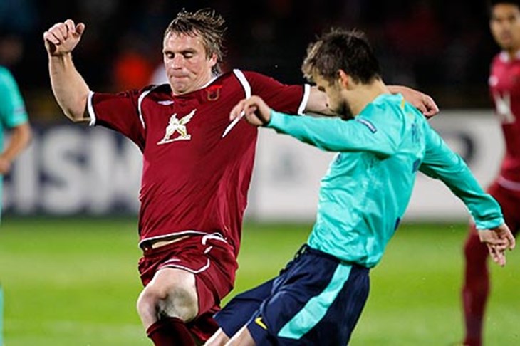 Barceloni samo bod u Rusiji